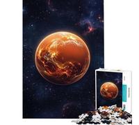 1000 Pieces Jigsaws Adults Puzzles Venus Planet in Starry Space Jigsaw Puzzle Anti-Stress Toys Stress Reliever for Is Ideal As A Gifts (Size 50x75cm)