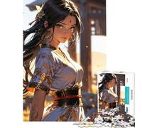 1000 Pieces Jigsaws Adults Puzzles Warrior's Grace in The Sunlight Family Game for Educational Game Challenge Toy Gifts Birthday Birthday Present (Size 38x26cm)