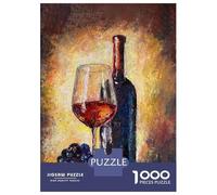 1000 Pieces Jigsaws Adults Puzzles Wine Bar Drink Painting Puzzle for Adults Brain Teaser Game Analysis And Logic for Is Ideal As A Gift 70x50cm/1000pcs