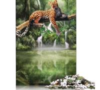 1000 Pieces Just Resting Puzzle for Adults Wooden Puzzles Jigsaw Puzzles for Adults Educational Game Challenge Toy 1000pcs (75x50cm)