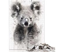 1000 Pieces Koala Beauty Wild Majesty Jigsaw Puzzles for Adults Puzzles Wooden Puzzles Jigsaw Puzzles for Adults Educational Game Challenge Toy 1000pcs (75x50cm)
