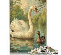 1000 Pieces Lake Life Puzzle, Puzzle Jigsaw Puzzles Challenge Jigsaw Puzzle Impossible Puzzle Game for Adults 18+ 1000pcs (75x50cm)