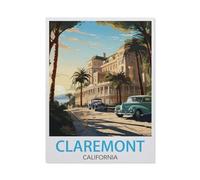 1000 Pieces Landscape Puzzles DIY,Claremont California,Jigsaw Creativity Toys for Kids Adults 50x70cm-BA13