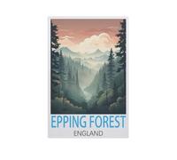 1000 Pieces Landscape Puzzles DIY，Epping Forest England，Jigsaw Creativity Toys for Kids Adults（75x50cm）-AL9