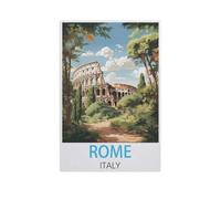 1000 Pieces Landscape Puzzles DIY，Rome Italy，Jigsaw Creativity Toys for Kids Adults（75x50cm）-FQ32