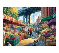 1000 Pieces Landscape Puzzles for Adults,Flowers Puzzle for Adults Children,City Puzzle 1000 Pieces,Gift for Birthday,Home Decor,Fun for Family Entertainment