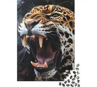 1000 Pieces Leopard for Adults Difficult Jigsaw Puzzles for Adults Family Fun Jigsaws Puzzles 1000pcs (75x50cm)