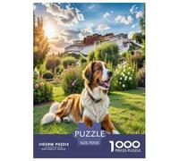 1000 Pieces Lhasa Apso Jigsaw Puzzles for Adults Educational Games Jigsaw Puzzle Home Decors for Family Decorations 70x50cm/1000pcs