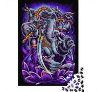 1000 Pieces Like God for Adults Difficult Jigsaw Paper Puzzle for Adults Christmas Eve Gifts 1000pcs (38x26cm)