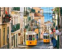 1000 Pieces Lisbon Tram The Wooden Puzzle Jigsaw Puzzle Adult Educational Toys