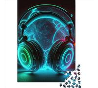 1000 Pieces Live Music Neon2 Paper Puzzles Paper Puzzles for Adults& Teenagers Age 12 Years Up 1000pcs (38x26cm)