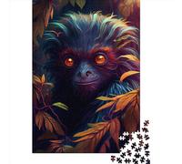 1000 Pieces Mad Space Monkey Square Jigsaw Puzzles for Adults And Wooden Puzzles Children Puzzles 1000pcs (75x50cm)