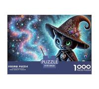 1000 Pieces Magic Book Jigsaw Puzzle Magic Book Challenge High Difficulty for Adults Home Decorations Educational Games Age 12+ for Adults 38x26cm/1000pcs