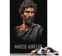 1000 Pieces 'Marcus Aurelius Emperor Puzzles Jigsaw Difficulty Puzzle Jigsaw Educational Games Toy (75x50cm)