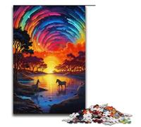 1000 Pieces Marvelous River Adult Jigsaw Puzzles Family Fun Jigsaws Family Game Stress Reliever Difficult Challenge Puzzle 1000 PCS(38x26cm)