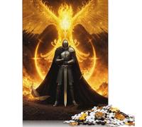 1000 Pieces Medieval Knight III Puzzle Jigsaw Adults Jigsaw Difficulty Jigsaw Educational Game Toy Family Decoration 1000pcs (75x50cm)