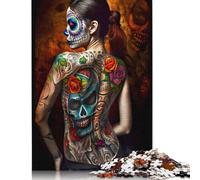 1000 Pieces 'Mesmerizing Contrasts Jigsaw Puzzle Difficulty Puzzle Education Games Toys (38x26cm)