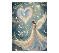 1000 Pieces Mini Jigsaw Puzzle Angel Heart for Adults