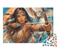 1000 Pieces Mini Jigsaw Puzzle Archer Owl for Adults