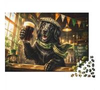 1000 Pieces Mini Jigsaw Puzzle Dog Pub for Adults