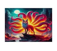 1000 Pieces Mini Jigsaw Puzzle Fantasy Fox for Adults