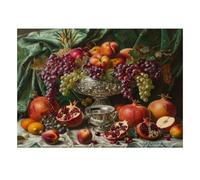 1000 Pieces Mini Jigsaw Puzzle Fruit Still Life for Adults | 70x50cm Cardboard, Living Room Decor, Premium Craftsmanship, Birthday Gift, Mind Relaxation
