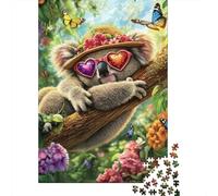 1000 Pieces Mini Jigsaw Puzzle Koala Butterfly Flower for Adults