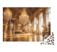1000 Pieces Mini Jigsaw Puzzle Palace Hall for Adults | 38x26cm Cardboard, Living Room Decor, Durable Structure, Birthday Gift, Mind Relaxation