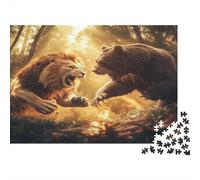 1000 Pieces Mini Jigsaw Puzzle Wild Animals for Adults