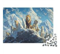 1000 Pieces Mini Jigsaw Puzzle Wild Animals for Adults