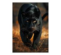1000 Pieces Mini Jigsaw Puzzle Wild Cat for Adults | 38x26cm Cardboard, Living Room Decor, Durable Structure, Birthday Gift, Mind Relaxation