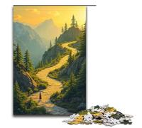 1000 Pieces Mountain Climbing Adult Jigsaw Puzzles Family Fun Jigsaws Family Game Stress Reliever Difficult Challenge Puzzle 1000 PCS(75x50cm)