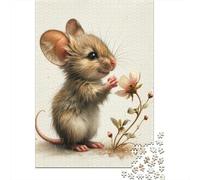 1000 Pieces Mouse for Adults Difficult Jigsaw Puzzles for Adults Family Fun Jigsaws Puzzles 1000pcs (38x26cm)
