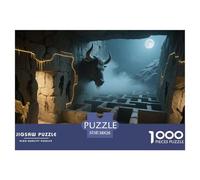 1000 Pieces Myths And Fairy Tales Jigsaw Puzzle Myths And Fairy Tales Fun, Challenging for Adults Home Decorations Educational Game Age 12+ for Adults 38x26cm/1000pcs