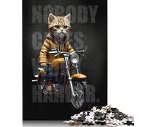 1000 Pieces Nobody Cares Work Harder Puzzle Jigsaw Adults Jigsaw Difficulty Jigsaw Educational Game Toy Family Decoration 1000pcs (75x50cm)
