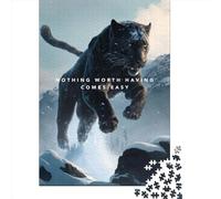1000 Pieces Nothing Comes Easy for Adults Difficult Jigsaw Puzzles for Adults Family Fun Jigsaws Puzzles 1000pcs (38x26cm)