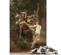 1000 Pieces Nymphs And Satyr Square Jigsaw Puzzles for Adults And Wooden Puzzles Children Puzzles 1000pcs (75x50cm)