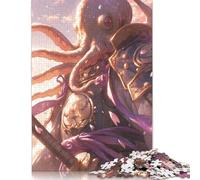 1000 Pieces Octopus Samurai Puzzle Jigsaw Difficulty Puzzle Jigsaw Educational Game Toy 1000pcs (75x50cm)