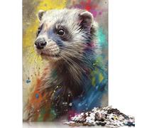 1000 Pieces 'Otter Watercolor for Adults Difficult Jigsaw Puzzles Puzzle Jigsaws for Adults for Home Decoration 1000pcs (75x50cm)