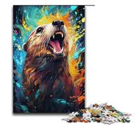 1000 Pieces Painting Colorful Sea Otter Puzzles for Adults Paper Jigsaw Family Games 1000 PCS(38x26cm)