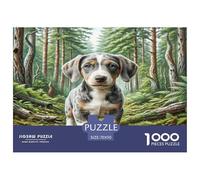 1000 Pieces Petit Basset Griffon Vendéen Jigsaw Puzzles for Adults Educational Games Jigsaw Puzzle Home Decoration for Family Decorations 70x50cm/1000pcs
