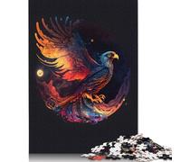 1000 Pieces Phoenix 2 Jigsaw Puzzles for Adults Wooden Puzzles for Teenagers Gifts Jigsaw Puzzles for Adult 1000pcs (75x50cm)
