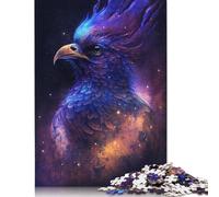 1000 Pieces Phoenix Bird Galaxy Jigsaw Puzzles for Adults Jigsaw Puzzle for Family Time Brain Challenge 1000pcs (75x50cm)