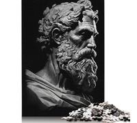 1000 Pieces 'Plato Philosopher Jigsaw Puzzles Adults Difficulty Puzzles Strengthen Relationships between Family Members (75x50cm)