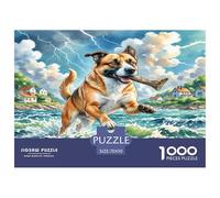 1000 Pieces Pointer Jigsaw Puzzles for Adults Challenging Game Jigsaw Puzzle Home Decoration for The Whole for Women, Gifts for Men 70x50cm/1000pcs