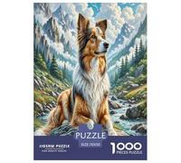 1000 Pieces Polish Lowland Sheepdog Jigsaw Puzzles for Adults Challenging Game Jigsaw Puzzle Home Decors for The Whole for Women, Gifts for Men 70x50cm/1000pcs