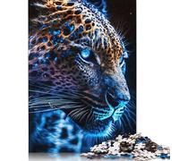 1000 Pieces Portrait Tiger Puzzles Jigsaw Adults Difficulty Puzzles Jigsaw Educational Games Toy Family Decoration 1000pcs (75x50cm)