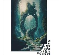 1000 Pieces Pretty_root_gate Creative Square Jigsaw Puzzles for Adults & Paper Puzzles Challenging Game 38x26cm/1000pcs