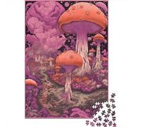 1000 Pieces Psychedelic Fungi Paper Puzzles Paper Puzzles for Adults& Teenagers Age 12 Years Up 1000pcs (38x26cm)