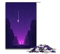 1000 Pieces Purple Air Rising from The East Adult Jigsaw Puzzles Family Fun Jigsaws Family Game Stress Reliever Difficult Challenge Puzzle 1000 PCS(38x26cm)